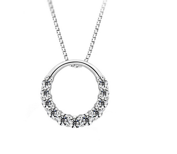 SS11019 S925 sterling silver Bohemia necklace